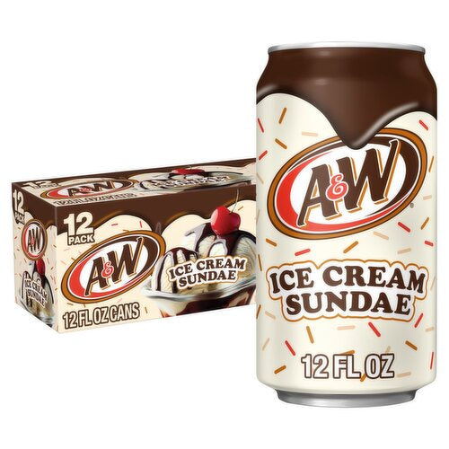 A&W Ice Cream Sundae (12x355ml)