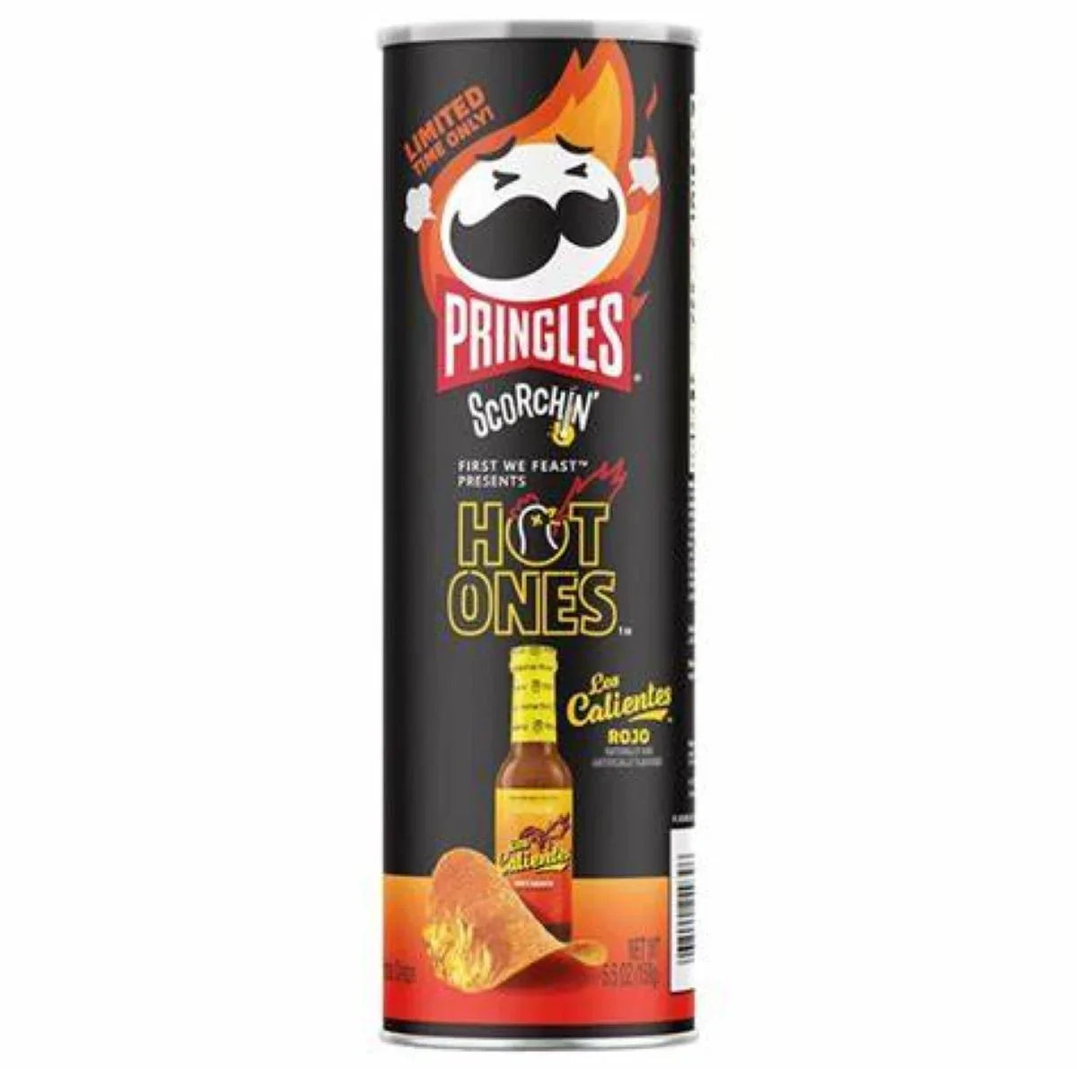 Pringles Hot Ones Potato Chips (158g)