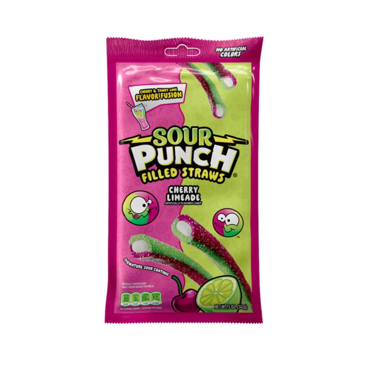 Sour Punch Filled Straw 5oz