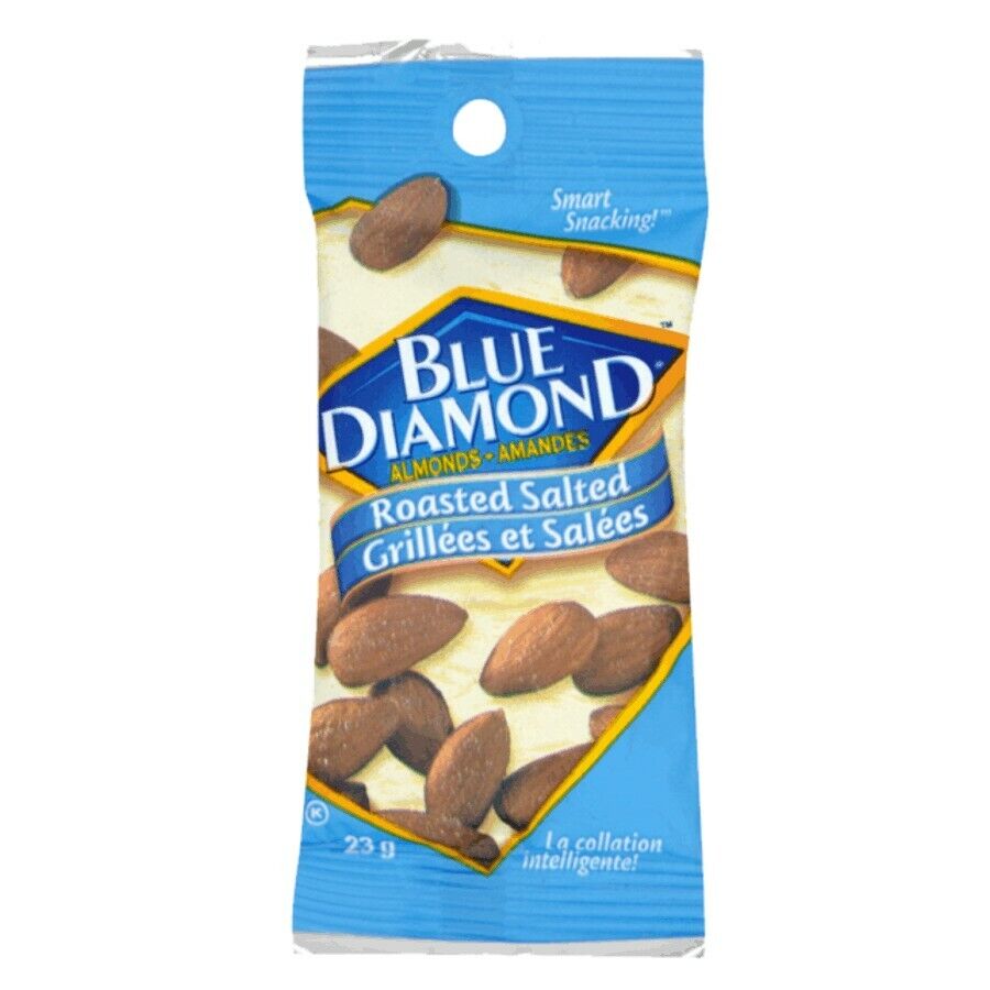 Blue Diamonds Almonds Roasted Salt