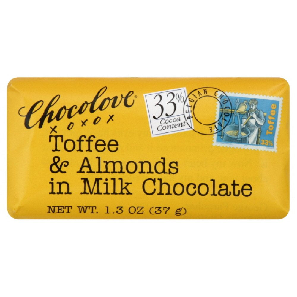 Chocolove Toffee And Almonds (37g)