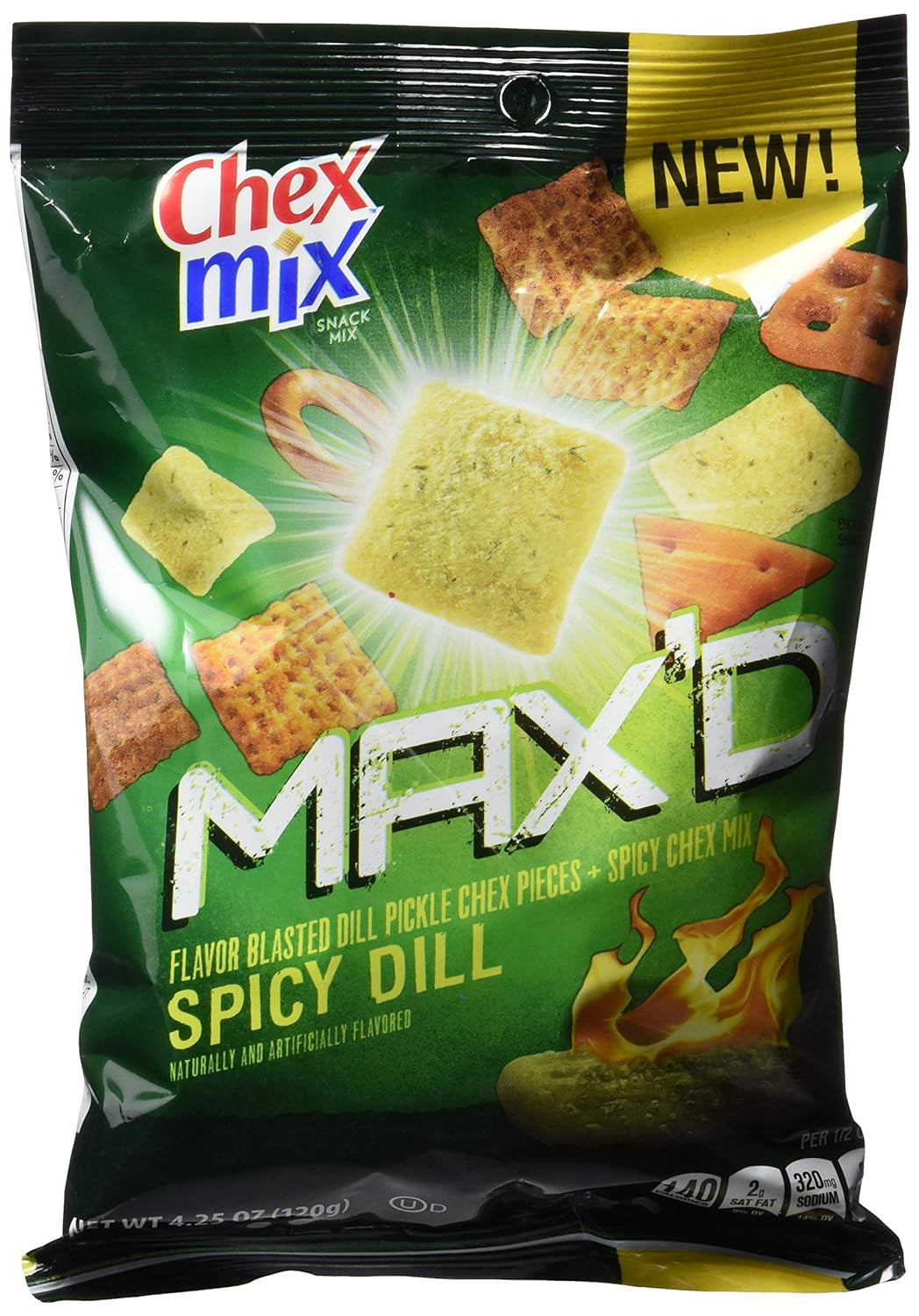 Chex Mix CHEX MAXD SPICY DILL