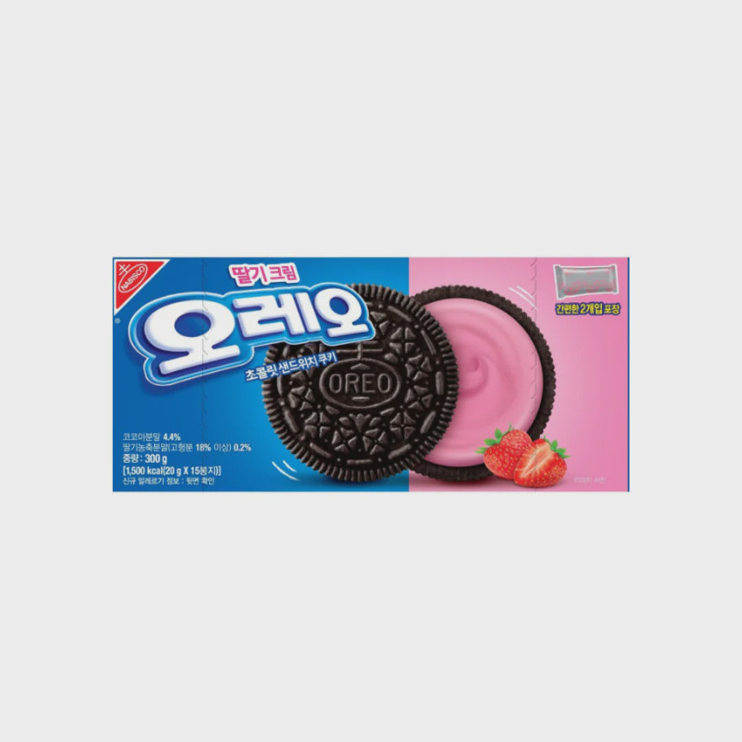 Oreo Strawberry Creme Sandwich(300g)
