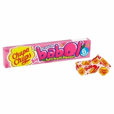 CHUPA CHUPS-Big Babol Bubble Gum Tutti Frutti (27.6g)