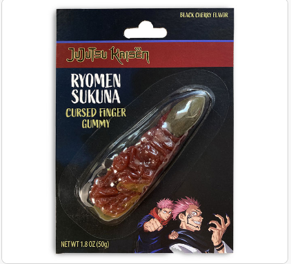 JUJUTSU KAISEN CURSED FINGER GUMMY BLISTER