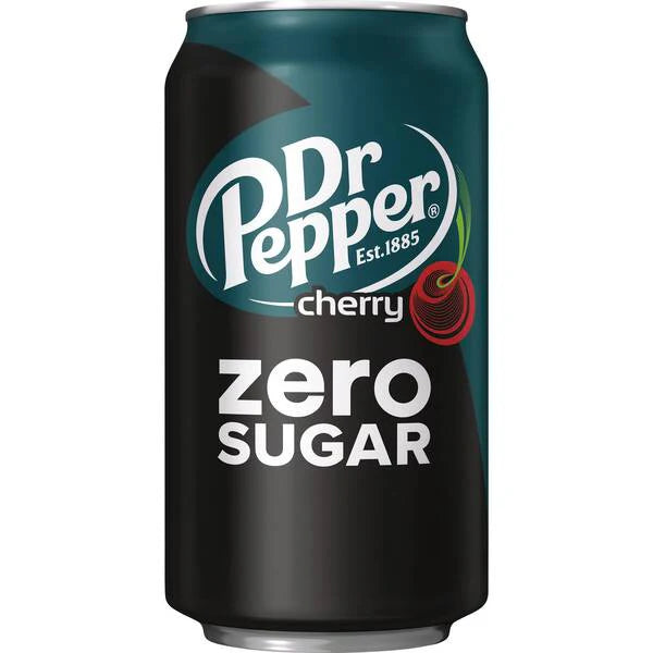 DR PEPPER ZERO SUGAR CAN'S (355ML)