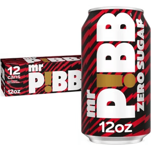 Mr. Pibb Kickin' Cherry Zero Sugar (12x12oz)