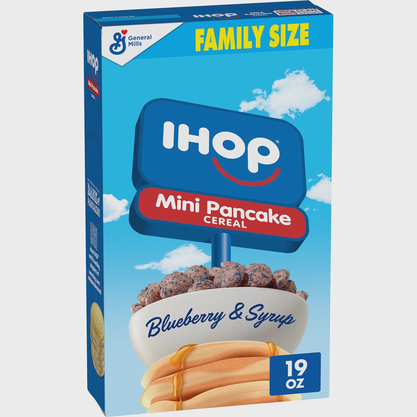 IHOP Mini Pancake Blueberry & Syrup Family Size (538G)