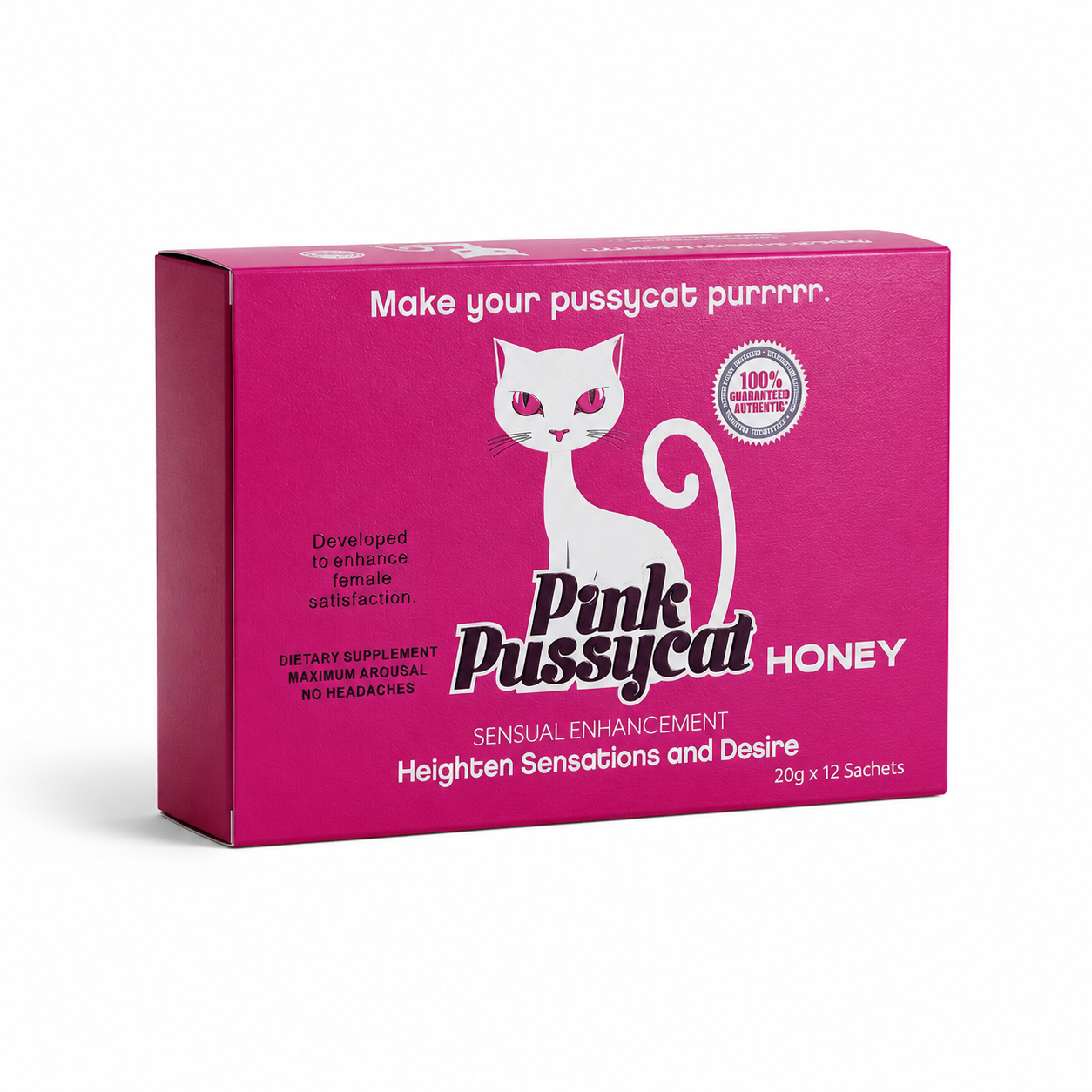 Pink Pussycat Honey Box (For Her)