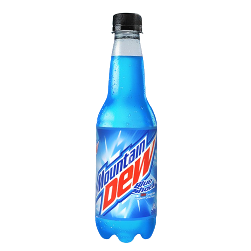 Mountain Dew Blue Shock Bottle 400ml