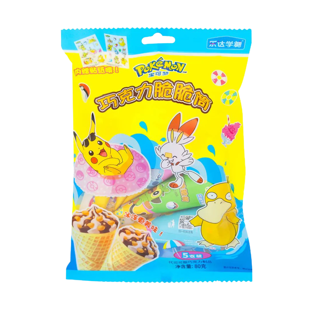 Pokémon Chocolate Crunch Cones