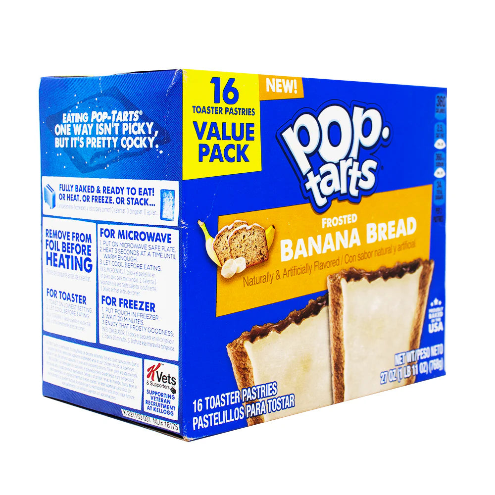 Pop Tart Banana Bread (16-Pack)