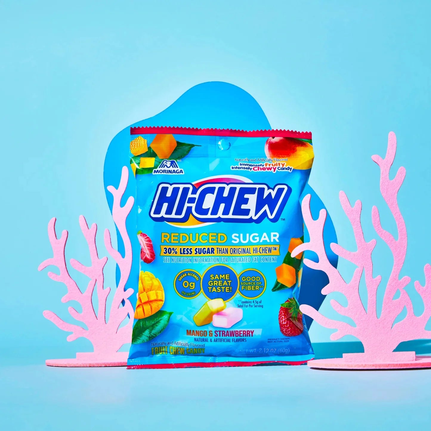 Hi-Chew Mango & Strawberry Reduced Sugar 60g