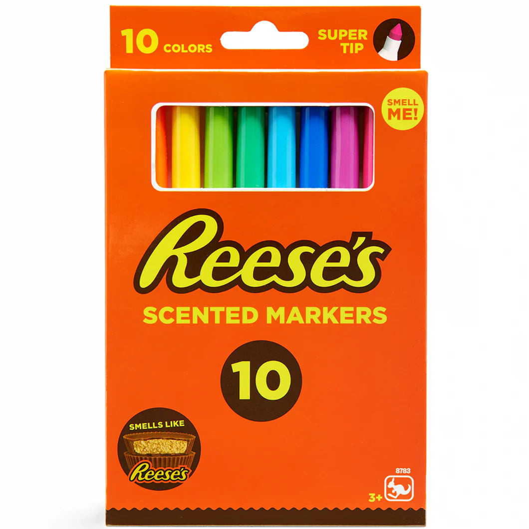 Reese's - 10 Scented Super Tip Markers
