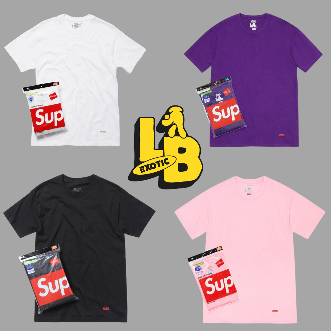 Supreme Hanes T Shirt s Lucky s Exotic Bodega