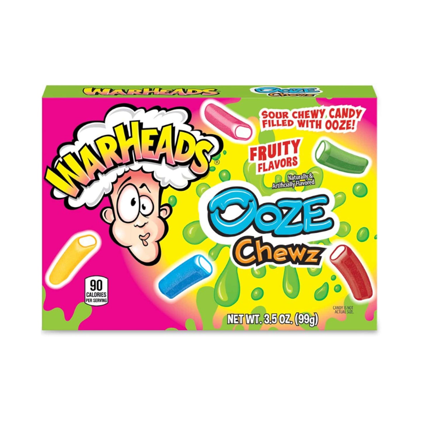 Warheads Theater Box Ooze Chewz 3.5oz