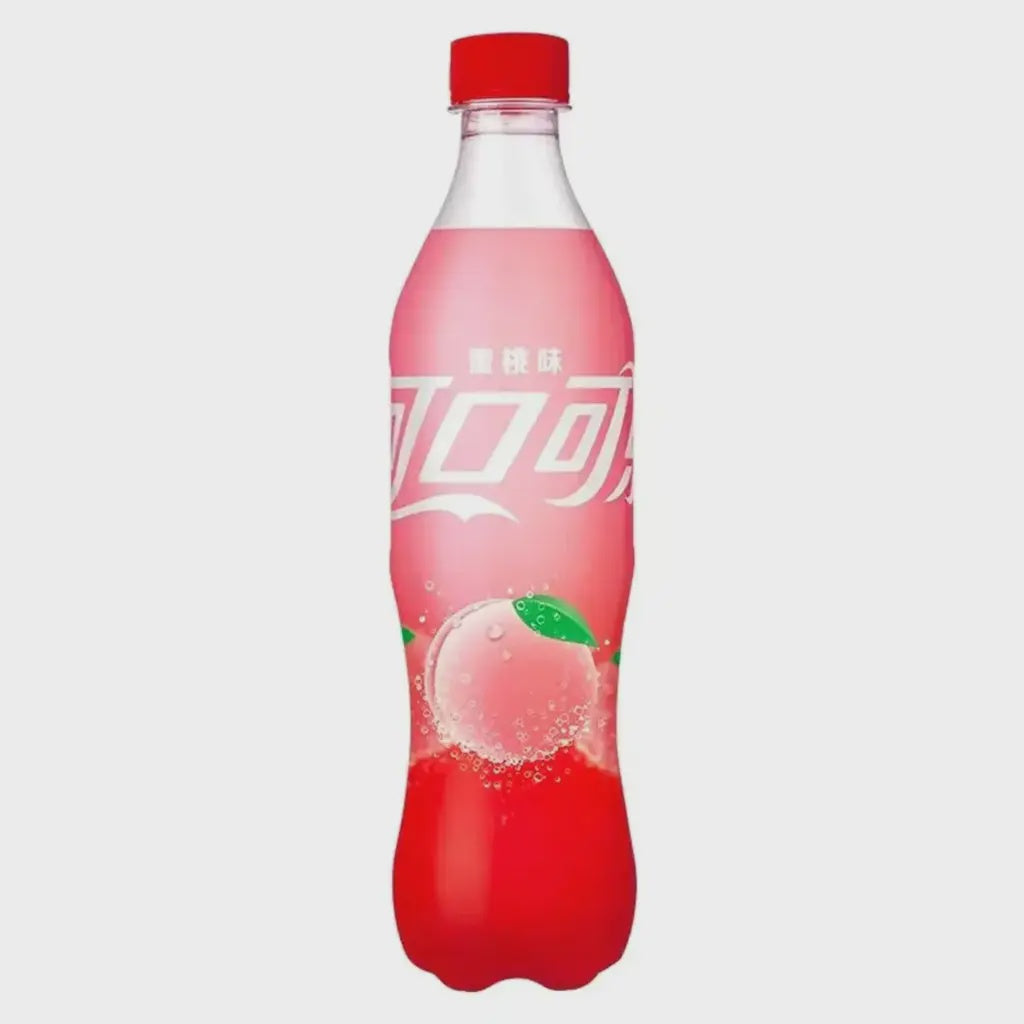 Coca-Cola Peach Soda China 500ml