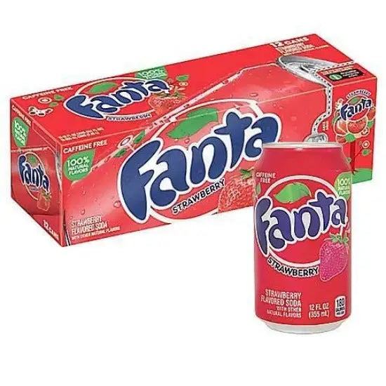 Fanta Strawberry (12-Pack)