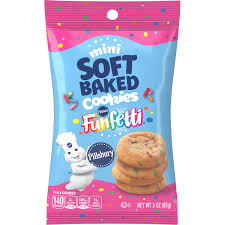 Mini Soft Baked Cookies Funfetti
