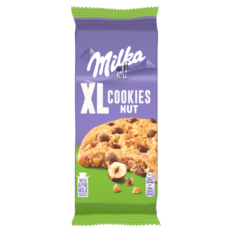 Milka XL Cookies (Nut)