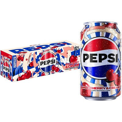 Pepsi Wild Cherry & Cream (12x12oz)