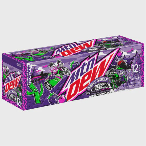 Mountain Dew PPurple Thunder (12-Pack)