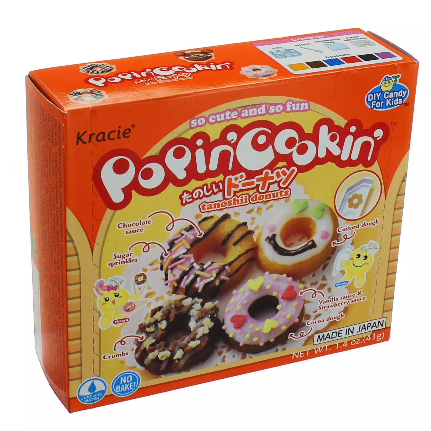 Poppin Cookin Tanoshii Donuts (41g)