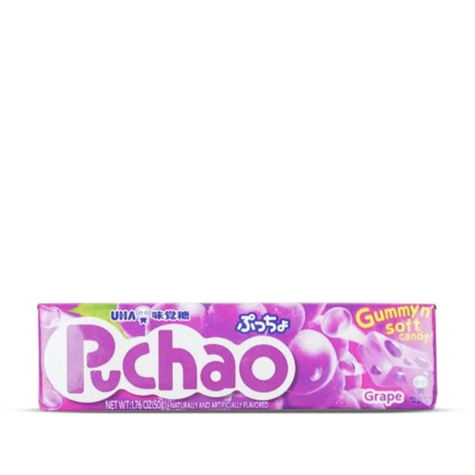Puchao Gummy Soft Candy Grape Japanese