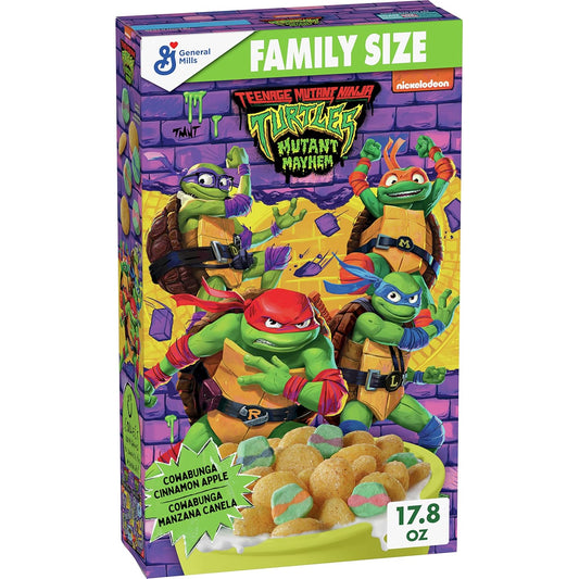 Ninja Turtle Cinnamon Apple Cereal