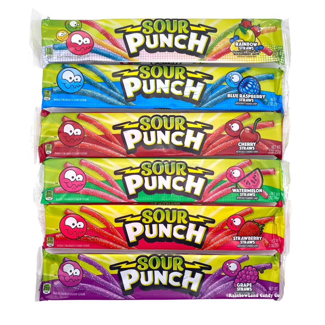 Sour Punch Straw's