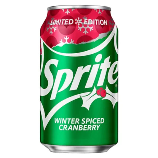 Sprite Winter Spiced Cranberry Can