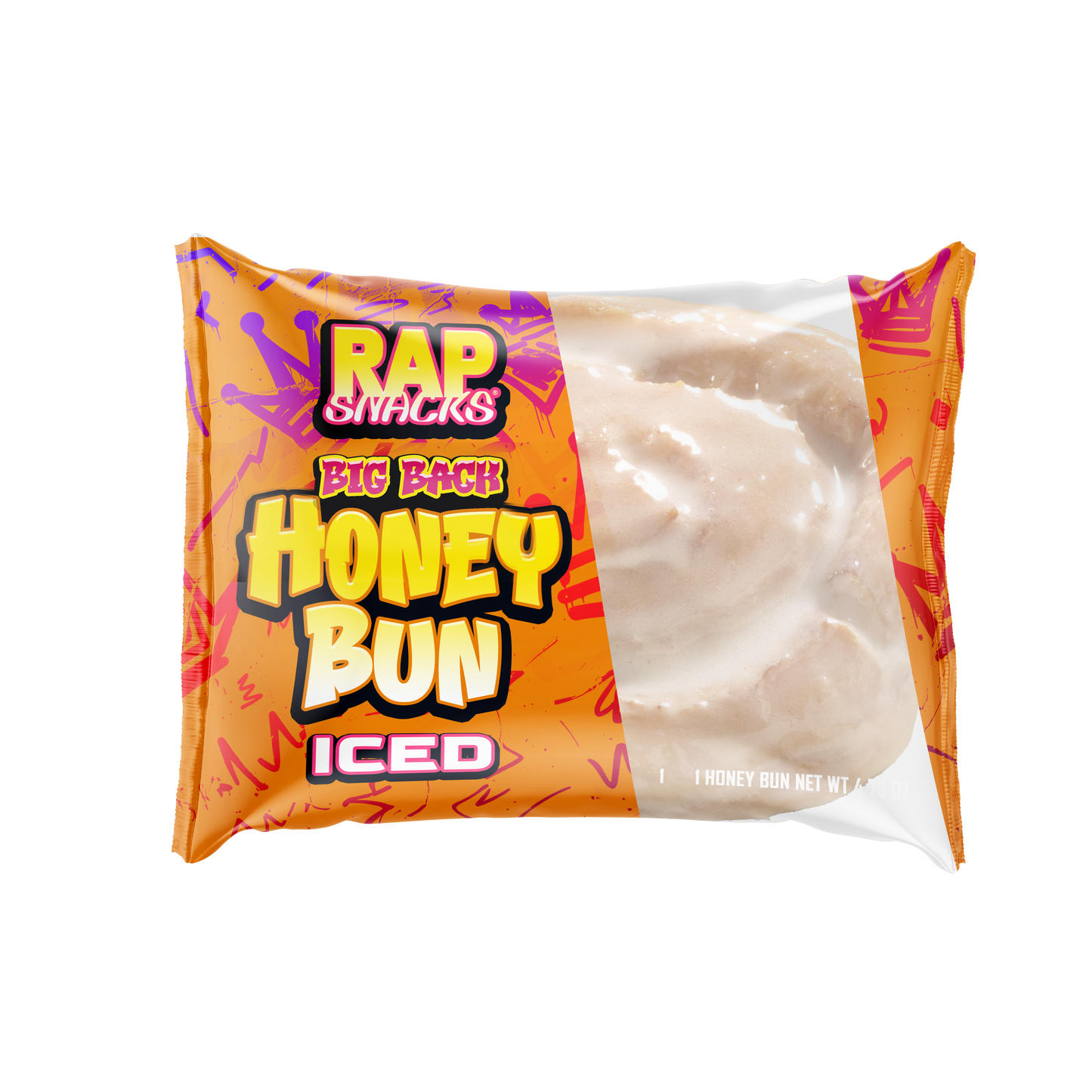 Rap Snacks Honey Bun