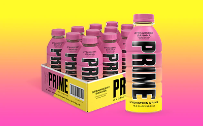 Prime Strawberry Banana Case (12-Pack)