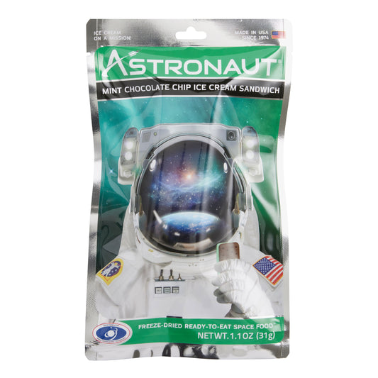 Astronut Freeze-Dried Space Food Mint Chocolate Chip Ice Cream (31g)