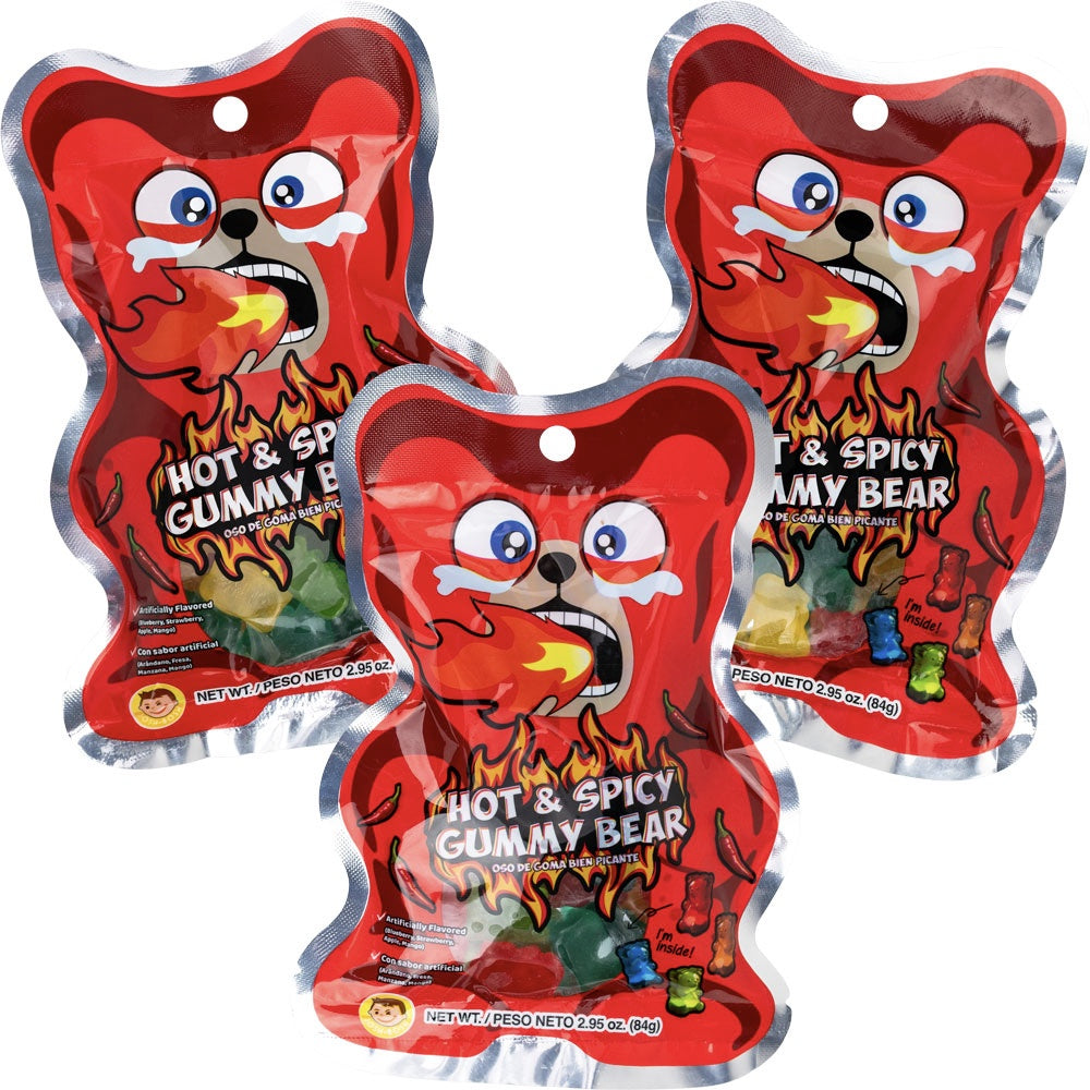 Pocas Hot & Spicy Gummy Bear