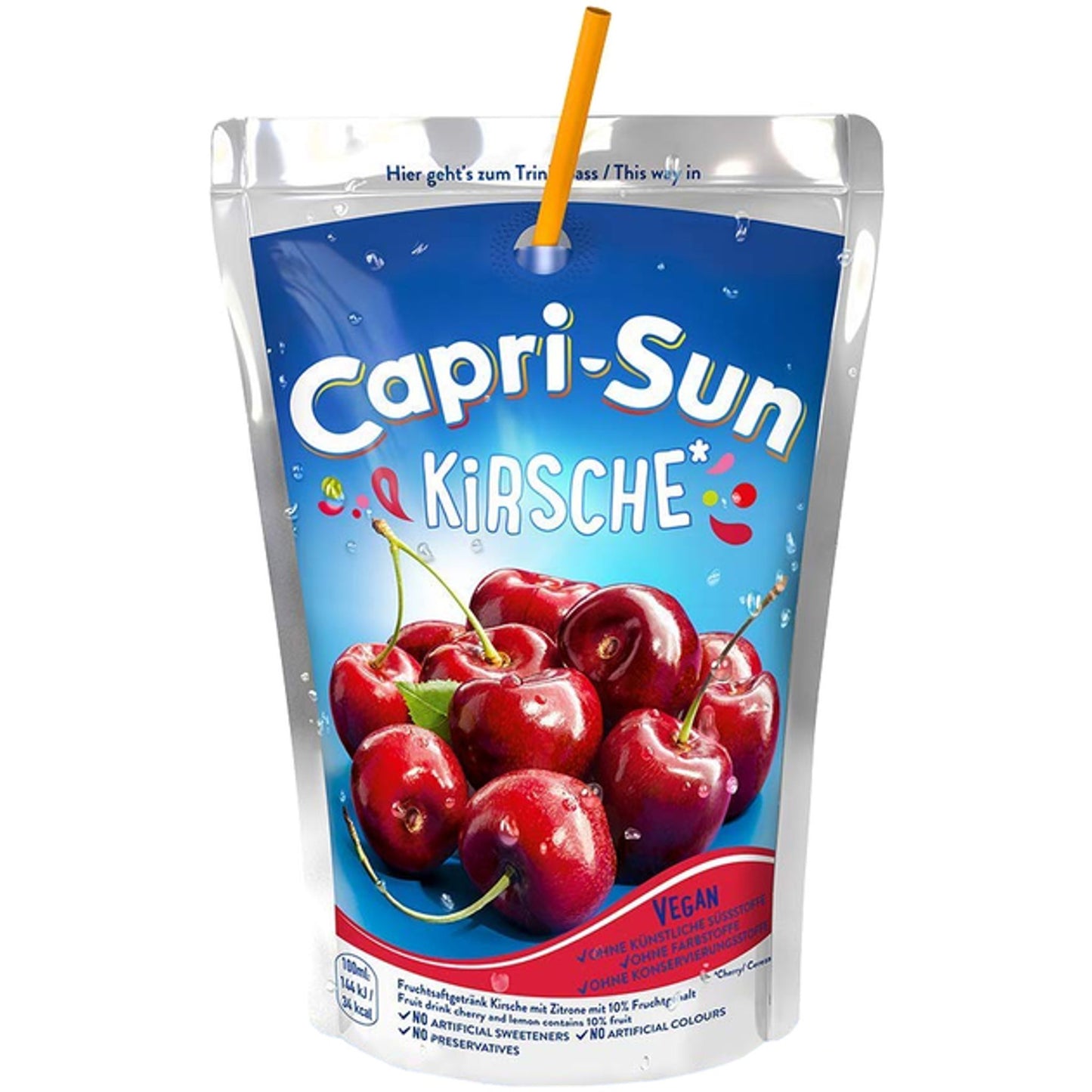 Capri Sun Freezes Orange & Cherry