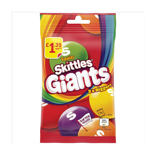 Skittles Giants Bag (116g)