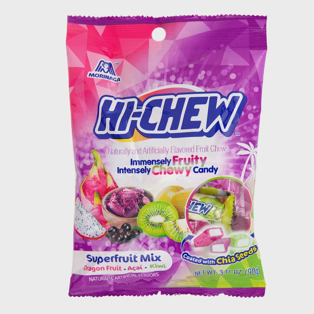 HI-CHEW PEG BAG - SUPERFRUIT MIX (ACAI KIWI