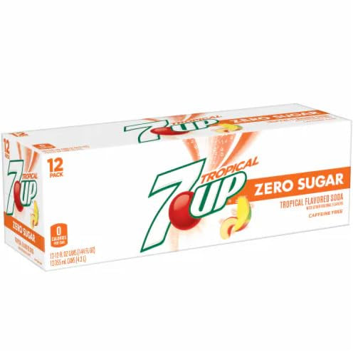 7-Up Tropical Zero Sugar (12-Pack)