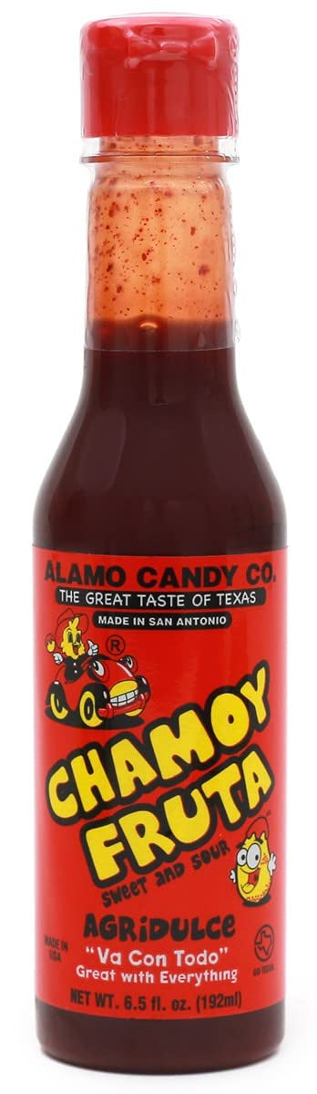 ALAMO CANDY CHAMOY DE FRUTA-SWEET & SOUR CHILI SAUCE BOTTLE 6.5 OZ