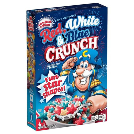 Capn Crunch Red White & Blue Crunch Cereal