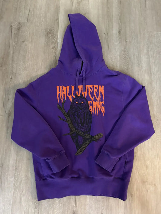 Ovo Halloween Purple Hoodie XS