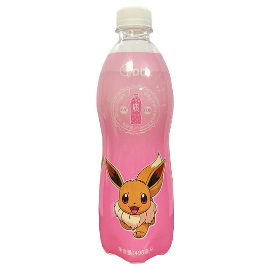 Qdol Eevee Peach Sparkling Water 490ml