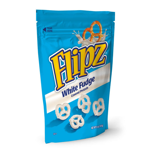 Flipz White Fudge Covered Pretzels (141g)