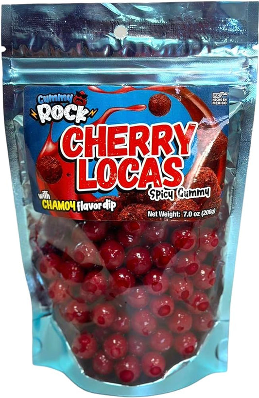 Gummy rock cherry locas spicy gummy