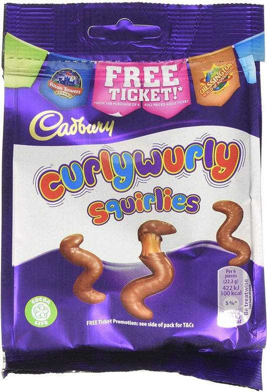 Cadbury Curly Wurly Squirlies (95g)