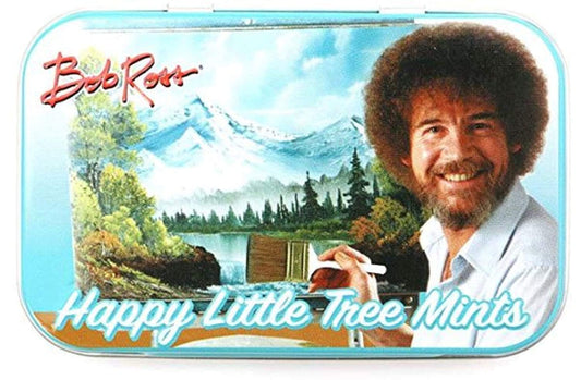 BOSTON AMERICA Bob Ross Happy Little Tree Mints