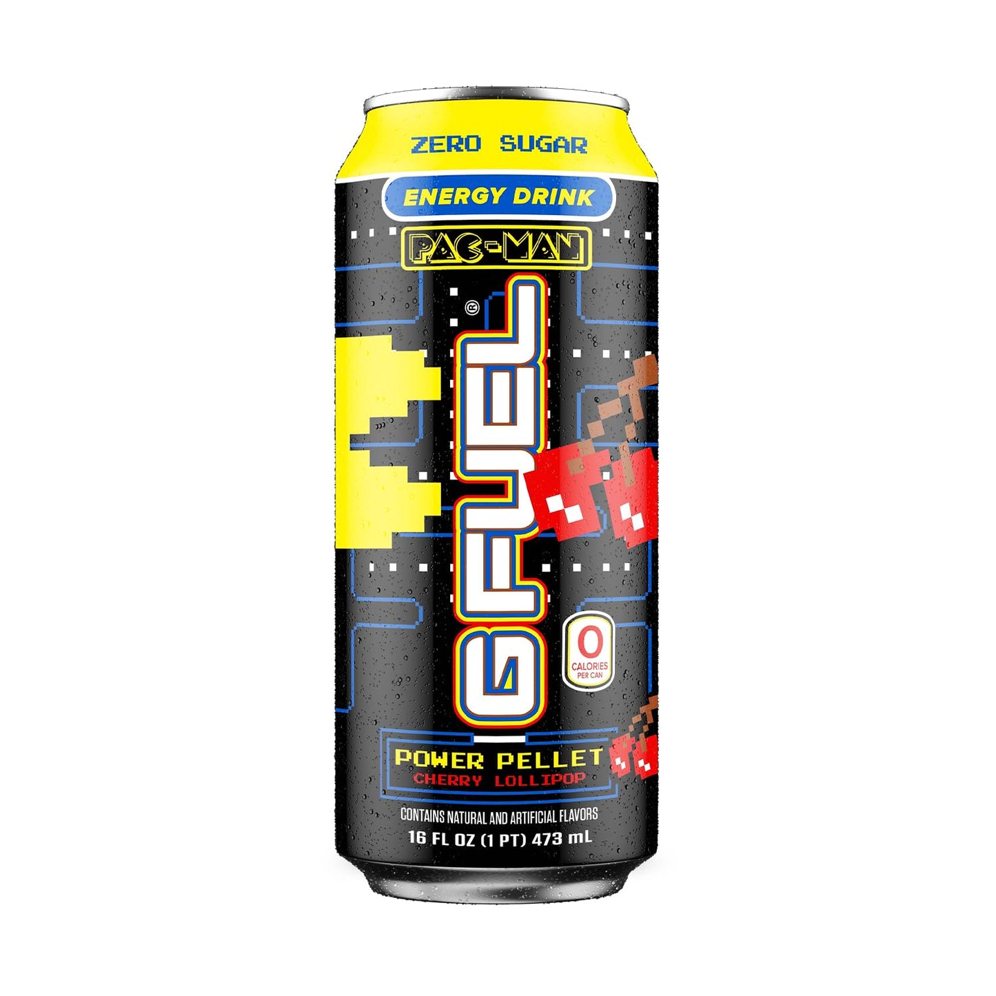 GFuel Pac Man Power Pellet Cherry Lollipop (473ml)