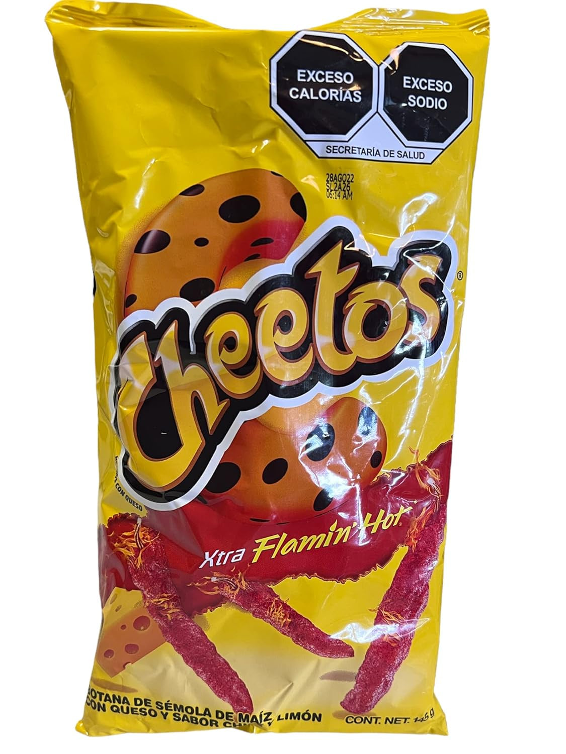 Cheetos Xtra Flamin Hot (Mexico) (145g)