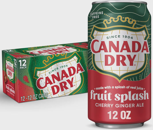 Canada Dry Fruit Splash (12-Pack)